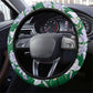 Algeria Iris Floral Green Steering Wheel Cover Africa Women’s Football Champion Series 2026