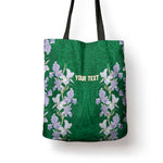 Custom Algeria Iris Floral Green Tote Bag Africa Women’s Football Champion Series 2026