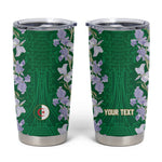 Custom Algeria Iris Floral Green Tumbler Cup Africa Women’s Football Champion Series 2026