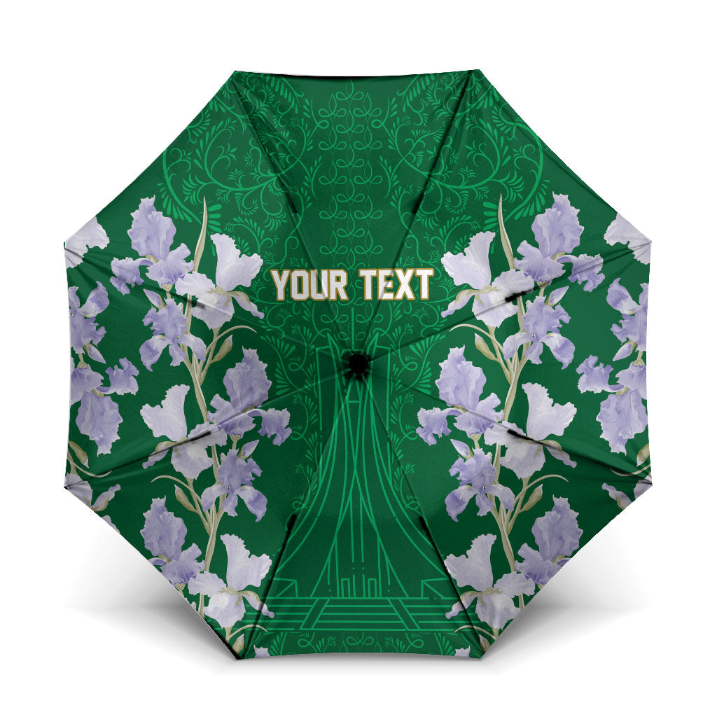 Custom Algeria Iris Floral Green Umbrella Africa Women’s Football Champion Series 2026