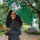 Custom Algeria Iris Floral Green Umbrella Africa Women’s Football Champion Series 2026