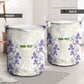 Custom Algeria Iris Floral White Laundry Basket Africa Women’s Football Champion Series 2026