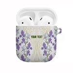 Custom Algeria Iris Floral White AirPods Case Africa Women’s Football Champion Series 2026