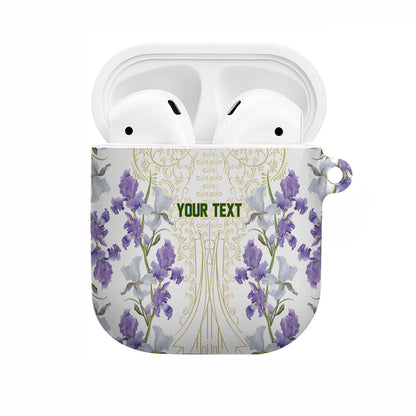 Custom Algeria Iris Floral White AirPods Case Africa Women’s Football Champion Series 2026