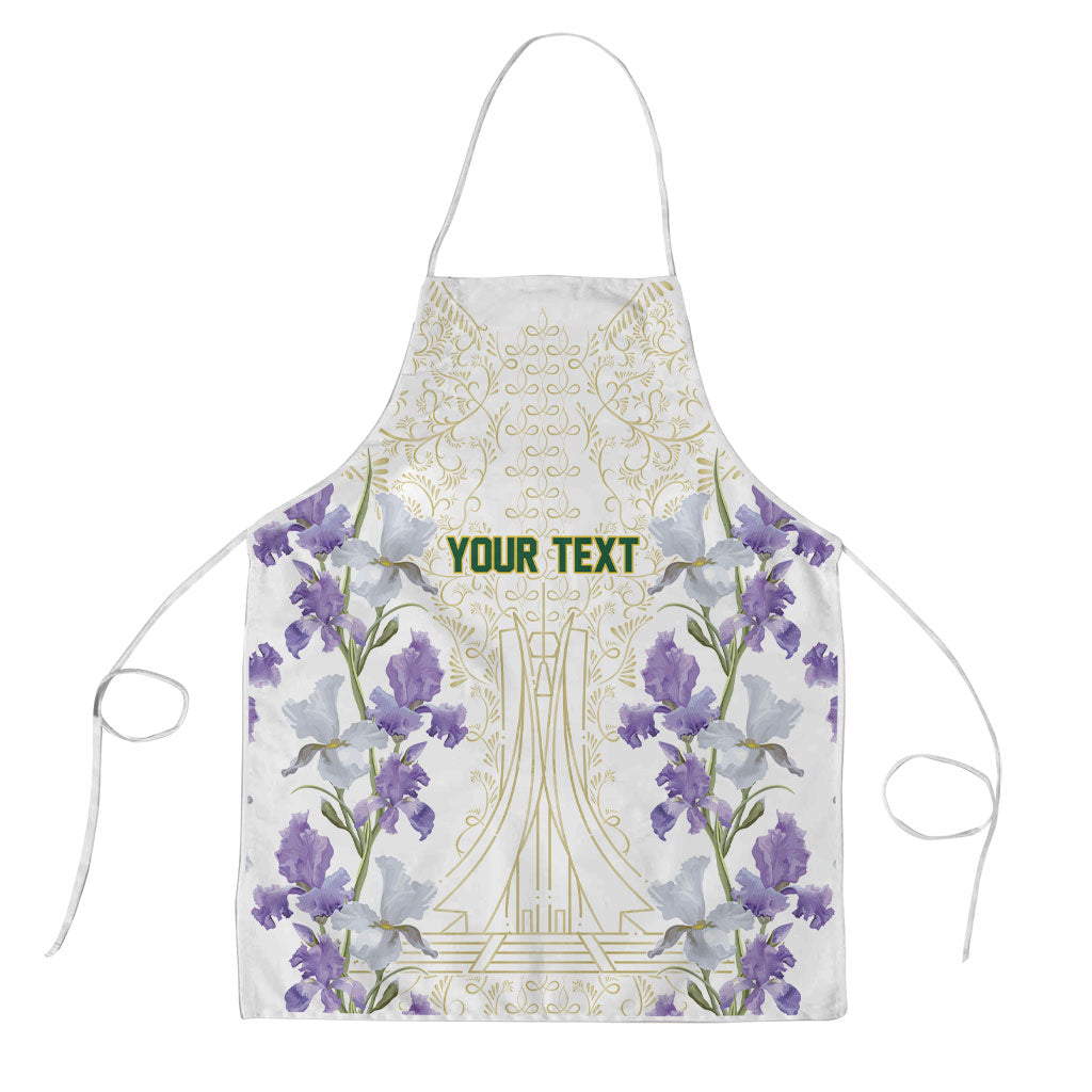 Custom Algeria Iris Floral White Apron Africa Women’s Football Champion Series 2026