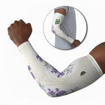 Custom Algeria Iris Floral White Arm Sleeves Africa Women’s Football Champion Series 2026