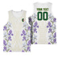 Custom Algeria Iris Floral White Basketball Jersey Africa Women’s Football Champion Series 2026
