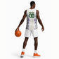 Custom Algeria Iris Floral White Basketball Jersey Africa Women’s Football Champion Series 2026