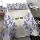 Custom Algeria Iris Floral White Bedding Set Africa Women’s Football Champion Series 2026
