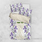 Custom Algeria Iris Floral White Bedding Set Africa Women’s Football Champion Series 2026