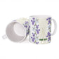 Custom Algeria Iris Floral White Ceramic Mug Africa Women’s Football Champion Series 2026