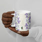 Custom Algeria Iris Floral White Ceramic Mug Africa Women’s Football Champion Series 2026