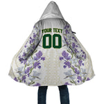 Custom Algeria Iris Floral White Cloak Africa Women’s Football Champion Series 2026