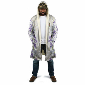 Custom Algeria Iris Floral White Cloak Africa Women’s Football Champion Series 2026
