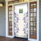Custom Algeria Iris Floral White Door Cover Africa Women’s Football Champion Series 2026