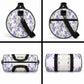 Custom Algeria Iris Floral White Duffle Bag Africa Women’s Football Champion Series 2026