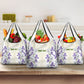 Custom Algeria Iris Floral White Grocery Bag Africa Women’s Football Champion Series 2026