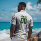 Custom Algeria Iris Floral White Hawaiian Shirt Africa Women’s Football Champion Series 2026