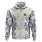 Custom Algeria Iris Floral White Hoodie Africa Women’s Football Champion Series 2026