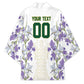 Custom Algeria Iris Floral White Kimono Africa Women’s Football Champion Series 2026