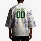 Custom Algeria Iris Floral White Kimono Africa Women’s Football Champion Series 2026