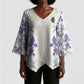 Custom Algeria Iris Floral White Kimono Sleeve Blouse Africa Women’s Football Champion Series 2026