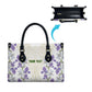 Custom Algeria Iris Floral White Leather Bag Africa Women’s Football Champion Series 2026