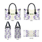 Custom Algeria Iris Floral White Leather Bag Africa Women’s Football Champion Series 2026