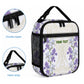 Custom Algeria Iris Floral White Lunch Bag Africa Women’s Football Champion Series 2026