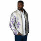 Custom Algeria Iris Floral White Padded Jacket Africa Women’s Football Champion Series 2026