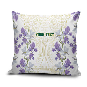 Custom Algeria Iris Floral White Pillow Cover Africa Women’s Football Champion Series 2026