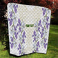 Custom Algeria Iris Floral White Quilt Africa Women’s Football Champion Series 2026