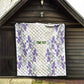 Custom Algeria Iris Floral White Quilt Africa Women’s Football Champion Series 2026