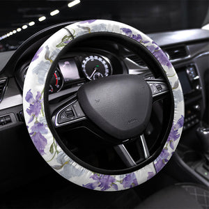 Algeria Iris Floral White Steering Wheel Cover Africa Women’s Football Champion Series 2026