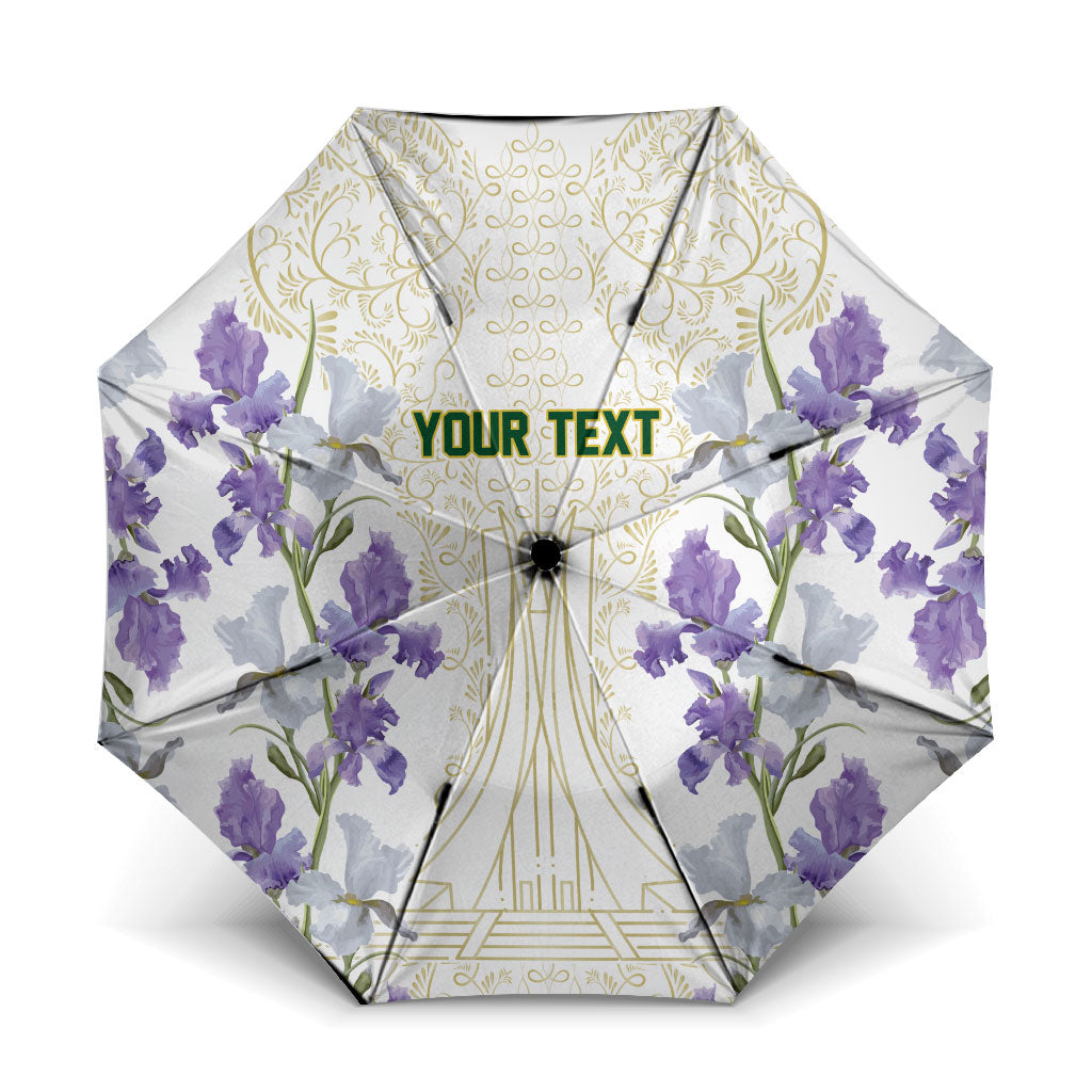 Custom Algeria Iris Floral White Umbrella Africa Women’s Football Champion Series 2026