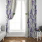 Custom Algeria Iris Floral White Window Curtain Africa Women’s Football Champion Series 2026