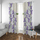 Custom Algeria Iris Floral White Window Curtain Africa Women’s Football Champion Series 2026