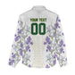 Custom Algeria Iris Floral White Women Casual Shirt Africa Women’s Football Champion Series 2026
