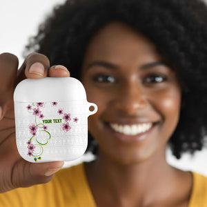 Custom Cameroon Red Stinkwood Floral AirPods Case Africa Women’s Football Champion Series 2026