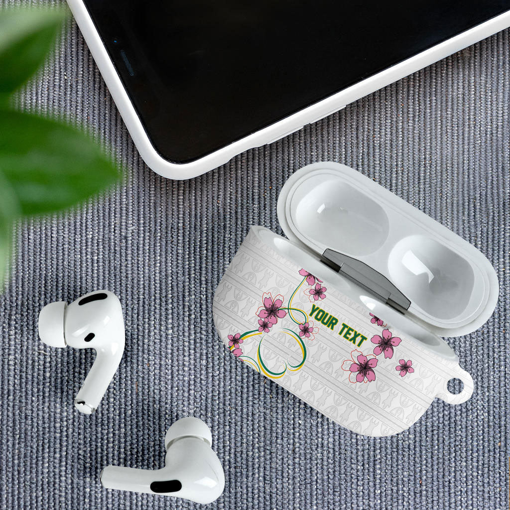 Custom Cameroon Red Stinkwood Floral AirPods Case Africa Women’s Football Champion Series 2026