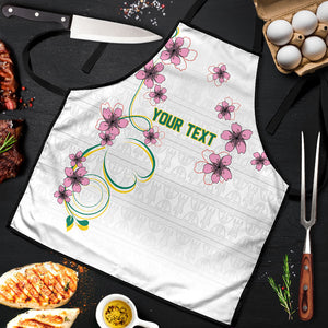 Custom Cameroon Red Stinkwood Floral Apron Africa Women’s Football Champion Series 2026