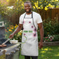 Custom Cameroon Red Stinkwood Floral Apron Africa Women’s Football Champion Series 2026