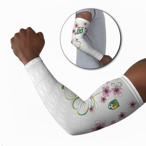 Custom Cameroon Red Stinkwood Floral Arm Sleeves Africa Women’s Football Champion Series 2026