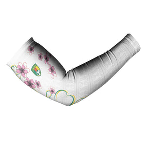Custom Cameroon Red Stinkwood Floral Arm Sleeves Africa Women’s Football Champion Series 2026