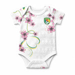 Custom Cameroon Red Stinkwood Floral Baby Onesie Africa Women’s Football Champion Series 2026