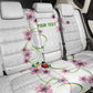 Custom Cameroon Red Stinkwood Floral Back Car Seat Cover Africa Women’s Football Champion Series 2026