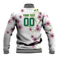 Custom Cameroon Red Stinkwood Floral Baseball Jacket Africa Women’s Football Champion Series 2026
