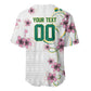 Custom Cameroon Red Stinkwood Floral Baseball Jersey Africa Women’s Football Champion Series 2026
