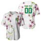 Custom Cameroon Red Stinkwood Floral Baseball Jersey Africa Women’s Football Champion Series 2026