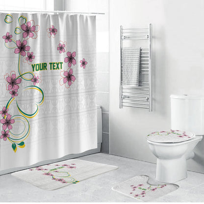 Custom Cameroon Red Stinkwood Floral Bathroom Set Africa Women’s Football Champion Series 2026
